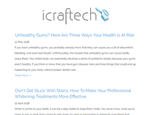 Tablet Screenshot of icraftech.com